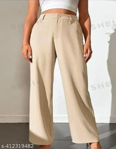 Cotton-lycra waist formal in solid net, suitable for various sizes from XS to 4XL, made in India